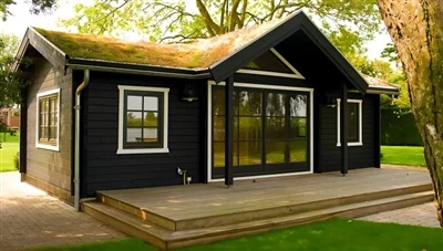Rumah Prefabrikasi Terbuat dari Panel Fasad Logam Dari BFTPANEL